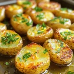 - 2 lbs baby potatoes, halved - 3 tablespoons extra virgin olive oil - 1 tablespoon freshly squeezed lemon juice - Zest of 1 medium lemon - 2 teaspoons garlic powder - 1 teaspoon dried thyme - 1 teaspoon dried rosemary - Sea salt and freshly ground black pepper, to taste - Fresh parsley, finely chopped, for garnish - Additional herbs such as oregano or basil - Grated Parmesan cheese When I make lemon herb roasted potatoes, I always start with fresh baby potatoes. Their small size makes them perfect for roasting. You can use regular potatoes, but baby potatoes cook faster and have a nice texture. The olive oil adds richness. It helps the potatoes brown and keeps them moist. Fresh lemon juice and zest bring brightness. They make the dish lively and fresh. Garlic powder enhances the flavor without any strong bite. I love adding thyme and rosemary for that earthy touch. They pair so well with lemon. Don't forget the sea salt and pepper; they bring everything together. For a little twist, you can use extra herbs like oregano or basil. Grated Parmesan cheese adds a nice salty kick. Feel free to mix and match based on what you like! Using these ingredients, you can create a dish that is both savory and simple. Follow the full recipe to enjoy these tasty potatoes. - Preheat the oven to 425°F (220°C). - In a large mixing bowl, combine the halved baby potatoes, olive oil, lemon juice, and lemon zest. Stir gently to coat all the potatoes. This step ensures the potatoes soak up all the tasty flavors. The olive oil helps them crisp up nicely while roasting. The lemon juice and zest add a bright, fresh taste that makes this dish shine. - Transfer the seasoned potatoes to a baking sheet. - Roast for 25-30 minutes, flipping halfway through. Make sure to spread the potatoes out in a single layer. This helps them cook evenly. Flipping them halfway ensures all sides get that nice golden color. You want them crispy and fork-tender. - Garnish with fresh parsley before serving. Right before serving, sprinkle the parsley over the potatoes. It adds a pop of color and freshness. This simple touch really elevates the dish. For the full recipe, check the details above. To get crispy potatoes, space is key. Arrange the potatoes in a single layer on the baking sheet. If they touch, they will steam instead of roast. This step is very important for that perfect crunch. Flipping the potatoes halfway through helps them cook evenly. Use a spatula to turn them gently without breaking. Fresh herbs can take your potatoes to the next level. They add bright flavors that dried herbs cannot match. Try using fresh thyme, rosemary, or parsley. Adjust the seasoning to taste, too. If you like it saltier or spicier, feel free to add more. Always taste as you go for the best results. Several factors can change cooking time. The size of your potato pieces matters. Smaller pieces cook faster, while larger ones take longer. Oven temperature can also vary. Always check for doneness by piercing a potato with a fork. If it slides in easily, your potatoes are ready. If not, give them a few more minutes. For the full recipe, check out the details above. {{image_4}} You can change the flavor by using different seasoning blends. For a spicy lemon herb option, add red pepper flakes or cayenne pepper. This gives your potatoes a nice kick. A Mediterranean-inspired mix adds olives, garlic, and oregano. This blend pairs well with the lemon and makes the dish unique. You can use various methods to cook lemon herb roasted potatoes. The air fryer is a great choice. It cooks them quickly and keeps them crispy. Set it to 400°F (200°C) and cook for about 20 minutes. Shake the basket halfway for even cooking. If you prefer the stovetop, sautéing is another option. Heat olive oil in a skillet. Add the seasoned potatoes and cook over medium heat. Stir often for about 15-20 minutes. This method gives you a nice golden crust and soft inside. Lemon herb roasted potatoes go well with many main courses. They are great with grilled chicken or fish. You can also serve them with roasted meats, such as lamb or beef. For side dishes, try a fresh salad or steamed vegetables. They add color and crunch to your plate. You can find the full recipe above for more tips on making this dish perfect. To keep your lemon herb roasted potatoes fresh, store them in the fridge. Place them in an airtight container. This helps prevent moisture loss and keeps them tasty. You can keep them for up to three days. If you want to enjoy them later, make sure they cool down before storing. When reheating, you want to keep them crispy. The best method is to use an oven. Preheat your oven to 350°F (175°C). Spread the potatoes on a baking sheet. Heat them for about 10-15 minutes. This method helps restore their crunch. You can also use an air fryer for quick reheating. Set it to 350°F and heat for 5-7 minutes. Yes, you can freeze lemon herb roasted potatoes! To do this, let them cool completely. Spread them on a baking sheet in a single layer. Freeze them for about an hour. Once firm, transfer them to a freezer-safe bag. Remove as much air as possible. They can last for up to three months. To thaw, place them in the fridge overnight. Reheat them in the oven or air fryer for the best results. For the full recipe, check out the Lemon Herb Roasted Potatoes section above. Lemon herb roasted potatoes are a simple and tasty side dish. They use baby potatoes, olive oil, and fresh lemon juice. The bright lemon flavor pairs well with herbs like thyme and rosemary. You roast them until they are golden brown and crispy. This dish makes a great addition to any meal. Yes, you can use many types of potatoes. For example, russet potatoes work well, too. They will give you a fluffier inside. Red potatoes are another good option. They stay firm and have a nice skin. Yukon gold potatoes are creamy and flavorful. Each variety brings a unique taste and texture. To make this recipe vegan, use olive oil and skip any animal products. The lemon juice and herbs keep it flavorful. You can also add nutritional yeast for a cheesy flavor. This way, you can enjoy the dish without any animal ingredients. These roasted potatoes pair well with many dishes. They go great with grilled chicken or fish. You can also serve them with a fresh salad. If you want a hearty meal, try them with steak. They are versatile and can enhance any plate. Yes, you can prepare the potatoes ahead of time. You can cut and season them, then store them in the fridge. Just make sure to keep them covered. When you're ready to cook, spread them on a baking sheet and roast. This saves time and makes serving easy. For the full recipe, check out the cooking steps above. Lemon herb roasted potatoes are simple to make and full of flavor. We covered everything from essential ingredients and roasting tips to fun variations. For extra crispiness, space the potatoes and flip them halfway. You can customize with herbs or cheese for more taste. Don’t forget to store and reheat leftovers properly. With these tips, you’ll enjoy delicious potatoes every time. Dive into this recipe and make it your own!