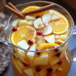- 1 orange, thinly sliced - 1 lemon, thinly sliced - 1 ripe pear, diced into bite-sized pieces - A handful of fresh cranberries for garnish (optional) I love using fresh fruit in my Apple Cider Sangria. The orange adds a sweet zest. The lemon gives a bright, tangy taste. The pear brings a nice texture. You can also add cranberries for a pop of color and flavor. - 4 cups of fresh apple cider - 1 cup of sparkling mineral water Apple cider is the star of this drink. It gives a rich, sweet base. Sparkling mineral water adds a refreshing fizz. This mix makes the drink light and fun. - 1 tablespoon of honey (optional – adjust based on your sweetness preference) Honey is great if you want more sweetness. Just stir it in until it dissolves. You can skip it or use less if you like your sangria less sweet. Adjust according to your taste! Start by grabbing a large pitcher. Pour in 4 cups of fresh apple cider. This gives your sangria a sweet and tart flavor. Next, add 1 cup of sparkling mineral water. This creates a nice fizz in your drink. If you want it sweeter, mix in 1 tablespoon of honey. Stir until the honey dissolves completely. Now it's time to add some color and flavor. Thinly slice 1 orange and 1 lemon. Toss these slices into the pitcher. Then, take 1 ripe pear and dice it into bite-sized pieces. Add the pear to the mix. The fruit not only looks great but also adds natural sweetness and a fresh taste. Now, it’s cinnamon time! Sprinkle 1 teaspoon of ground cinnamon over the fruit. This adds a warm, cozy flavor. Toss in 2 whole cinnamon sticks to boost the taste even more. The sticks infuse the sangria as it chills. Cover the pitcher and place it in the fridge for at least 1 hour. This lets all the flavors blend together perfectly. To chill your Apple Cider Sangria, use a large pitcher. After mixing, cover it well. Place it in the fridge for at least one hour. This lets the flavors mix and taste better. For extra chill, add ice to your glass before serving. You can adjust the sweetness to suit your taste. The honey is a great option. Start with one tablespoon and stir it in. Taste your sangria. If you want it sweeter, add more honey little by little. Fresh fruits also add natural sweetness, especially ripe pears. When serving, fill each glass with ice. Pour the chilled sangria over the ice. Make sure everyone gets fruit pieces. Garnish each glass with a fresh cranberry and a cinnamon stick. This makes the drink look pretty and adds extra flavor. Enjoy with friends or family for a cozy gathering! {{image_4}} You can mix up the fruits in your sangria. Try using sliced strawberries for a sweet touch. Pineapple also adds a nice tropical twist. Even peaches can give a juicy burst of flavor. Don’t forget about using seasonal fruits like figs in the fall. Each fruit brings its own taste, making your sangria unique. If you want a non-alcoholic version, skip the alcohol and keep the apple cider. You can add a bit more sparkling water for fizz. Try using a mix of fruit juices like grape or cranberry instead of wine. This makes it fun for kids and anyone who wants a refreshing drink without alcohol. Change your sangria with the seasons. In winter, add sliced pomegranates and a few sprigs of rosemary. This gives it a festive look and taste. In spring, consider using fresh berries and mint leaves. This adds a bright, fresh flavor. In summer, you could use watermelon cubes, creating a light and refreshing drink. Each season brings new flavors to enjoy! Store leftover sangria in a sealed pitcher. This keeps the drink fresh. Place it in the fridge. Use it within three days for the best taste. Sangria made with fresh fruit lasts about three days. After that, the fruit can go soft. The flavors may change, but it will still be safe to drink. You can reuse the fruit from the sangria. Add it to oatmeal or yogurt. It adds great flavor and reduces waste. If you have leftover cinnamon sticks, keep them for future drinks. They can last quite a while if stored properly. Yes, you can make Apple Cider Sangria ahead of time. It tastes better when the flavors mix. I recommend preparing it at least one hour before serving. For the best taste, chill in the fridge overnight. Just remember to add the sparkling water right before serving. This keeps the fizz fresh and fun. Fresh apple cider works best for this sangria. Look for cider that is pure and made from real apples. Avoid cider with added sugars or flavors. You want the taste of apples to shine through. If you can, buy local cider for a fresh taste. Yes, you can adjust the spiciness easily. If you want more warmth, add extra cinnamon sticks. You can also try adding a pinch of nutmeg or cloves. For a different flavor, use ginger slices. Experiment and find your perfect balance of spice. This blog post covered how to make a tasty apple cider sangria. We explored fresh produce, key liquids, and sweeteners. I broke down step-by-step instructions for preparing the base, adding fruit, and infusing cinnamon. You learned tips on chilling, adjusting sweetness, and serving ideas. We also discussed fun variations and storage tips. In my experience, apple cider sangria makes any gathering special. Try different fruits or spices to make it your own. Enjoy your sangria, and have fun sharing it with friends!