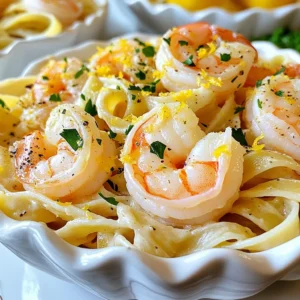 - 8 oz. fettuccine pasta - 1 lb. large shrimp, peeled and deveined - 4 cloves garlic, finely minced - 1 cup heavy cream - 1 cup chicken or vegetable broth - 1/2 cup freshly grated Parmesan cheese - 2 tablespoons olive oil - 1 tablespoon unsalted butter - 1 teaspoon smoked paprika - Salt and freshly cracked black pepper to taste - Fresh parsley, finely chopped (for garnishing) - Zest of 1 lemon When measuring ingredients, precision matters. Use a kitchen scale for shrimp. This helps ensure you have the right amount. For pasta, measure dry weight for accuracy. Fresh Parmesan cheese melts best, so grate it fresh. Heavy cream makes the sauce rich. If you want a lighter dish, you can use half-and-half. Keep your garlic finely minced for even flavor. Fresh parsley adds a nice touch, so chop it finely. You can swap fettuccine for spaghetti or penne if you prefer. For the shrimp, you can use scallops or chicken if you like. If you need a dairy-free option, try coconut cream instead of heavy cream. For a more robust flavor, use smoked sea salt instead of regular salt. If you don’t have lemon, use lime zest for a different zing. {{ingredient_image_2}} Start by boiling a large pot of salted water. Add 8 oz. of fettuccine pasta. Cook it until it feels firm but tender, about 8-10 minutes. Drain the pasta but keep 1/2 cup of the water. Set the pasta aside. In a large skillet, heat 2 tablespoons of olive oil and 1 tablespoon of unsalted butter over medium heat. Once the oil is hot, add 4 cloves of finely minced garlic. Stir it for about 1 minute. You want it fragrant, not brown. Now, add 1 lb. of peeled and deveined shrimp to the skillet. Season them with 1 teaspoon of smoked paprika, salt, and freshly cracked black pepper. Cook the shrimp for 2-3 minutes, flipping them halfway. They should turn pink and opaque. Remove them from the skillet and set aside. In the same skillet, pour in 1 cup of chicken or vegetable broth. Bring it to a gentle simmer. Let it cook for about 2 minutes to mix the flavors well. Lower the heat and stir in 1 cup of heavy cream. Let it simmer for 3-4 minutes. This thickens the sauce a bit. Next, add 1/2 cup of freshly grated Parmesan cheese. Stir until it melts into a smooth sauce. If it’s too thick, add some reserved pasta water until it feels right. Return the cooked fettuccine and shrimp to the skillet. Toss everything together gently. Add the zest of 1 lemon, mixing well. Taste and adjust the salt and pepper if needed. Serve hot in deep bowls. Garnish with chopped parsley and extra Parmesan. Enjoy your creamy garlic shrimp pasta! To cook shrimp well, start with fresh or thawed shrimp. Rinse them under cool water. Dry them with a paper towel. This helps them sear nicely. Heat your skillet over medium heat. Add olive oil and butter. Once hot, add the shrimp. Cook for 2-3 minutes until they turn pink. Flip them halfway through for even cooking. Do not overcook, or they will become rubbery. To get a thick sauce, do not rush the simmering. After adding cream to the skillet, lower the heat. Allow the sauce to cook for 3-4 minutes. Stir occasionally to prevent sticking. If the sauce is too thick, add reserved pasta water. This adds creaminess without making it too heavy. Stir until you reach the right consistency. To boost the flavor, use fresh ingredients. Fresh garlic gives a strong taste. Smoked paprika adds a hint of smokiness. Do not forget the lemon zest! It brightens up the dish. Taste the sauce before serving. Adjust salt and pepper as needed. Fresh parsley adds color and freshness to the final dish. Pro Tips Perfectly Cooked Pasta: Always cook your pasta al dente to maintain a firm texture that holds up well in the creamy sauce. Fresh Shrimp: Use fresh or thawed shrimp for the best flavor and texture; frozen shrimp can become rubbery if overcooked. Adjusting the Sauce: If the sauce is too thick, gradually add reserved pasta water until you achieve your desired consistency. Enhanced Flavor: Don’t skip the lemon zest; it brightens the dish and adds a refreshing contrast to the creamy sauce. {{image_4}} You can add vegetables to your creamy garlic shrimp pasta. Consider using fresh spinach, cherry tomatoes, or zucchini. For spinach, add it to the skillet just before the shrimp. It wilts quickly and adds color and nutrients. Cherry tomatoes can roast alongside the garlic, adding sweetness. If you choose zucchini, slice it thinly and sauté until tender. Adding vegetables boosts flavor and nutrition. Fettuccine is great, but you can switch to other types. Try linguine, spaghetti, or penne. Each pasta type brings a new texture. For a gluten-free option, use rice noodles or gluten-free pasta. Cooking times may differ, so check package instructions. Whichever pasta you choose, the creamy sauce will coat it perfectly. You can change the sauce flavor easily. For a spicy kick, add red pepper flakes when cooking the garlic. If you want a tangy twist, mix in a splash of white wine with the broth. You can also use different herbs, like basil or thyme, for new tastes. Experimenting with lemon juice or zest can brighten the dish. Each change can create a unique meal you’ll love. To store leftovers, first let the pasta cool to room temperature. Place it in an airtight container. It is best to keep the shrimp and pasta together. This way, the flavors stay rich. Store in the fridge for up to three days. If you want to keep it longer, consider freezing. When reheating, you have a couple of options. You can use the microwave or the stove. For the microwave, place the pasta in a bowl. Add a splash of water or broth. Heat in short bursts until warm. For the stove, put the pasta in a pan over low heat. Stir often to prevent burning. Add a bit of cream or broth if it seems dry. If you want to freeze this dish, it works well. Place the cooled pasta in a freezer-safe container. Make sure to remove as much air as possible. It can be frozen for up to two months. When ready to eat, thaw in the fridge overnight. Reheat as mentioned above, ensuring it is heated through. Yes, you can use frozen shrimp. Just thaw them first. Place the shrimp in cold water for about 15 minutes. Make sure they are peeled and deveined before cooking. Fettuccine is the best pasta for this dish. Its wide shape holds the creamy sauce well. You can also use linguine or spaghetti if you prefer. To make this recipe gluten-free, use gluten-free pasta. Many brands offer great options that taste good. Check the package for cooking times. Yes, you can use cheese alternatives like nutritional yeast or vegan cheese. These options work well to keep the dish creamy without dairy. Good side dishes include garlic bread, a fresh salad, or steamed vegetables. These options balance the richness of the pasta and add freshness to your meal. This post covered everything you need to make creamy garlic shrimp pasta. We listed the ingredients, shared cooking steps, and offered helpful tips. You can try various pasta, add veggies, or even modify the sauce for your taste. Remember to store leftovers properly and try out the FAQs for common questions. Cooking can be fun and easy with the right guidance. Enjoy your dish and happy cooking!
