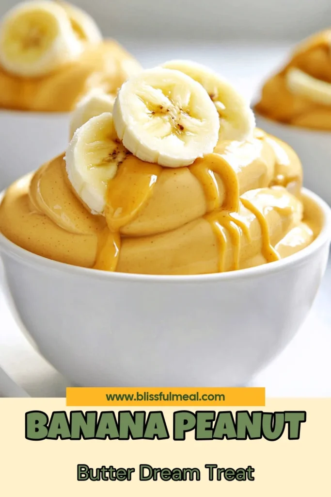 Indulge in this creamy peanut butter dessert with our easy vegan banana ice cream recipe! Using just ripe bananas and natural peanut butter, this plant-based frozen treat is perfect for a healthy dessert. Enjoy a dairy-free ice cream that's both simple and delicious. Try this healthy banana recipe today and savor every creamy bite. Save this recipe for your next sweet craving! #VeganBananaIceCream #DairyFree #HealthyDesserts #PlantBasedTreats