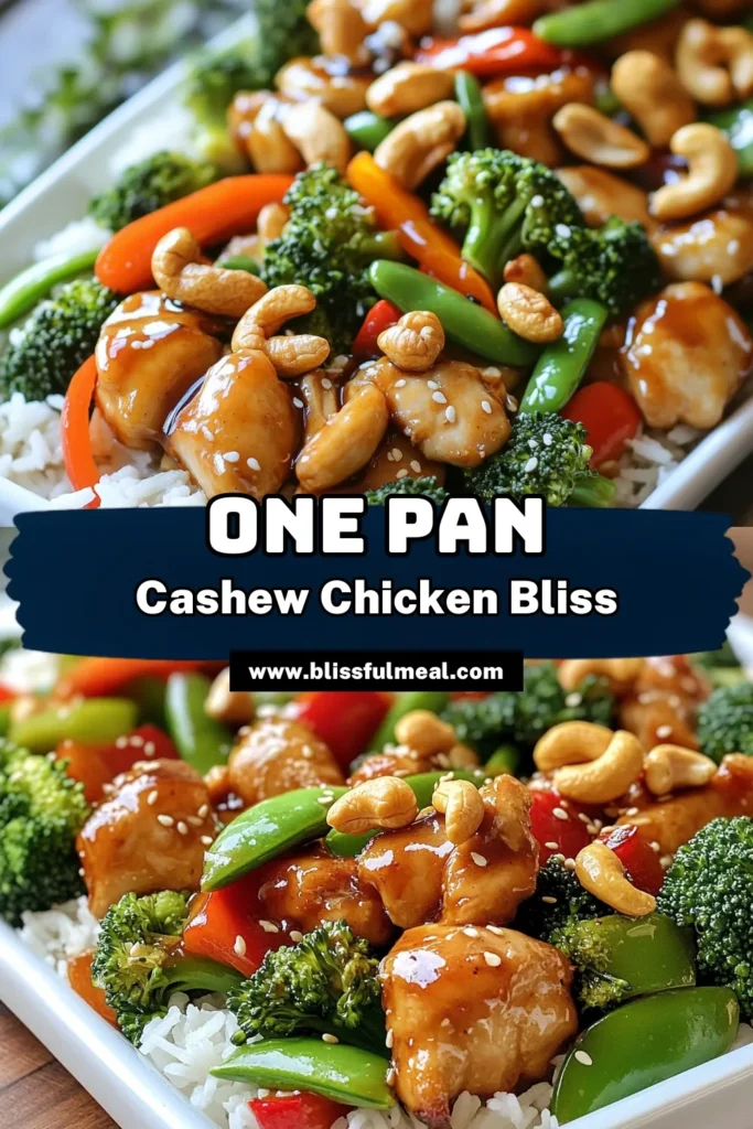 Discover the ultimate sheet pan cashew chicken that makes weeknight dinners a breeze! This easy cashew chicken recipe combines tender chicken, crunchy vegetables, and creamy roasted cashews in a delicious, gluten-free dish. Perfect for a healthy sheet pan dinner, you can whip it up in just 40 minutes! Elevate your dinner game with this roasted cashew chicken recipe—save it for later! #SheetPanCashewChicken #EasyCashewChicken #GlutenFree #HealthyDinner