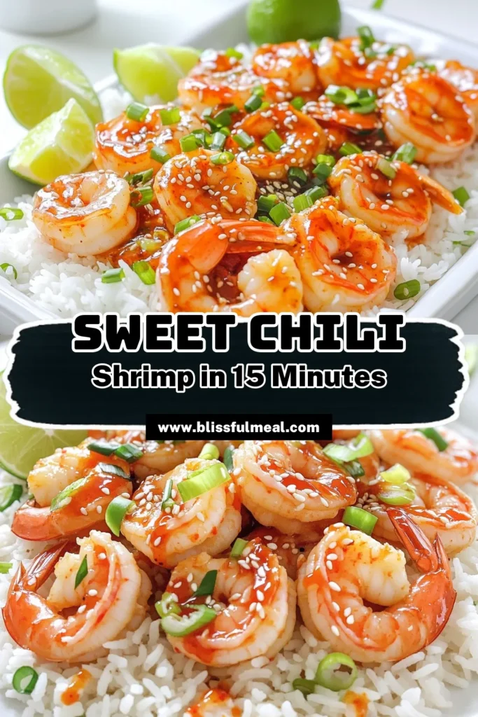 Savor the flavor with this quick and delicious Minute Sweet Chili Shrimp recipe! In just 15 minutes, you can enjoy juicy shrimp marinated in a zesty sweet chili sauce, served over warm jasmine rice. Perfect for a weeknight dinner or a gathering with friends, these shrimp are sure to impress! Click to explore the full recipe and get cooking tonight! #SweetChiliShrimp #QuickRecipes #SeafoodLovers #EasyDinnerIdeas