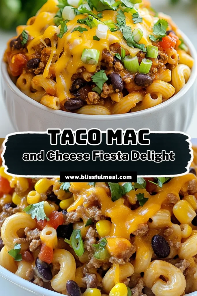 Indulge in this loaded taco macaroni recipe that's sure to please everyone! This cheesy taco pasta combines elbow macaroni with ground beef, taco seasoning, salsa, black beans, and lots of cheddar cheese for a quick and easy taco macaroni dish. Perfect for busy weeknights, this ground beef pasta dish is creamy, flavorful, and ready in just 30 minutes. Try this taco mac and cheese for a delightful family dinner! Save this recipe now! #TacoMacAndCheese #CheesyTacoPasta #EasyTacoMacaroni #LoadedTacoMacaroniRecipe