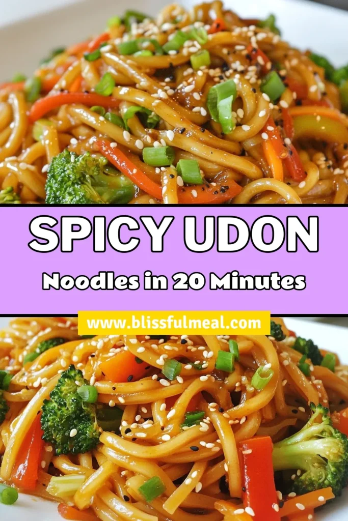 Craving a delightful meal? Try this Spicy Udon Noodles recipe, featuring a perfect blend of black pepper flavors and vibrant vegetables. Our Black Pepper Noodles Recipe is a quick udon stir fry that’s both easy and vegetarian-friendly. In just 20 minutes, you can whip up these yummy Easy Asian Noodles! Ready to spice up dinner? Click to save and get making! #SpicyUdonNoodles #VegetarianUdonNoodles #QuickUdonStirFry #EasyAsianNoodlesRecipe