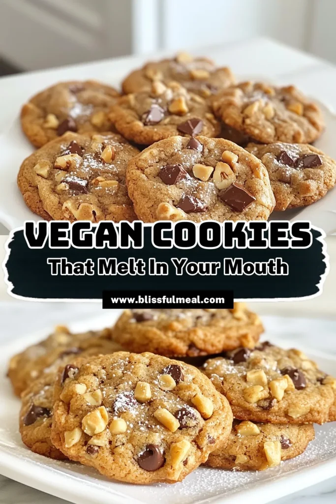Indulge in these vegan chocolate cookies that are both delicious and healthy! With almond butter as the base, these dairy-free cookie recipes are perfect for satisfying your sweet tooth. Try these gluten-free cookies made with almond flour and dark vegan chocolate chips for a tasty treat. Enjoy as a healthy vegan dessert or share with friends. Save this recipe for the ultimate guilt-free indulgence! #VeganCookies #HealthyDesserts #GlutenFree #DairyFreeCookies