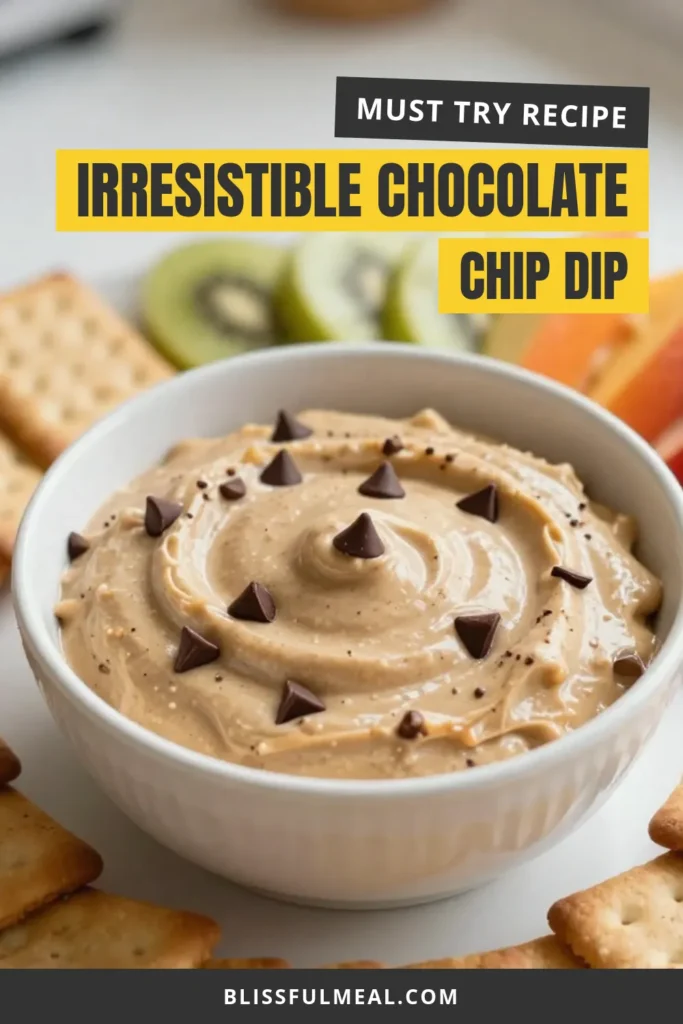 Indulge in this easy Chocolate Chip Cookie Dough Dip, the ultimate no-bake cookie dough dip that's perfect for any gathering! With a creamy blend of sugars, butter, and mini chocolate chips, it’s one of the best dessert dip recipes out there. Serve it with your favorite dippers for a delightful party dip. Ready to wow your guests? Try this irresistible recipe today! #ChocolateChipDip #DessertDipRecipes #PartyDipRecipes #NoBakeDip