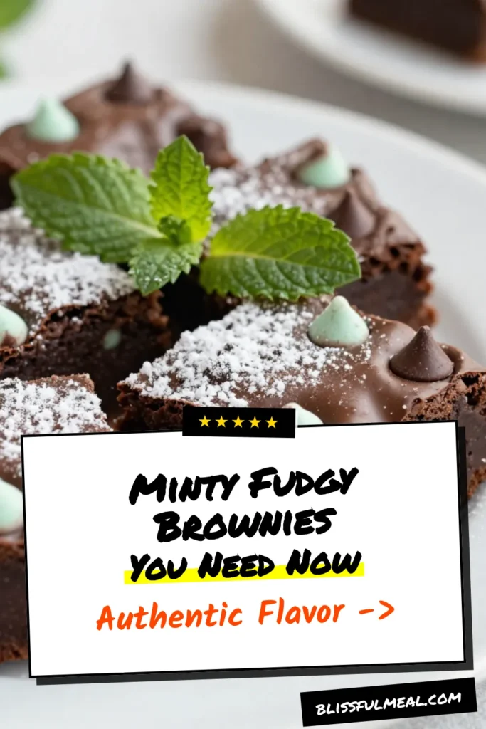 Indulge in these decadent mint chocolate brownies with an irresistible fudgy texture! This easy brownie recipe is perfect for any dessert lover seeking a homemade chocolate brownies delight with a refreshing mint flavor. With simple ingredients, you'll have a delicious treat in no time. Get ready to impress your friends and family! Save this fudgy brownies recipe and make your day sweeter! #MintChocolateBrownies #FudgyBrownies #EasyBrownieRecipe #HomemadeDessert