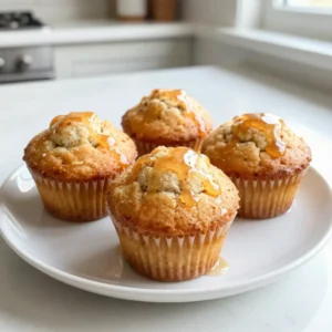 - 1 &frac12; cups all-purpose flour - &frac12; cup granulated sugar - &frac12; cup packed brown sugar - 1 tablespoon baking powder - &frac12; teaspoon salt - 1 teaspoon ground cinnamon - &frac12; teaspoon ground nutmeg - &frac34; cup milk - 1 large egg - ⅓ cup unsalted butter, melted - 1 teaspoon vanilla extract - &frac12; cup maple syrup - &frac12; cup powdered sugar (for glazing) When measuring flour, fluff it first. This helps avoid too much flour in your mix. If you run out of brown sugar, use white sugar. Just add a bit of molasses for flavor. You can swap whole milk for almond milk or oat milk. Each gives a unique taste. If you want a lighter muffin, use egg whites only. Fresh ingredients make a big difference. Always check expiration dates on baking powder and spices. Store flour in a cool, dry place. This keeps it fresh longer. Use real maple syrup for best flavor. It adds rich taste and sweetness. If you can, buy organic eggs. They taste better and are healthier. {{ingredient_image_2}} First, preheat your oven to 350&deg;F (175&deg;C). This step is key for even baking. Next, prepare your muffin tin. You can lightly grease it or use paper liners. Both options help with easy muffin removal. In a large bowl, mix the dry ingredients. Combine 1 &frac12; cups of all-purpose flour, &frac12; cup of granulated sugar, and &frac12; cup of packed brown sugar. Add 1 tablespoon of baking powder, &frac12; teaspoon of salt, 1 teaspoon of ground cinnamon, and &frac12; teaspoon of ground nutmeg. Whisk these together until well blended. In a separate bowl, whisk the wet ingredients. Use &frac34; cup of milk, 1 large egg, and ⅓ cup of melted unsalted butter. Add 1 teaspoon of vanilla extract. Mix until you have a smooth mixture with no lumps. Gently pour the wet mixture into the dry mixture. Use a spatula or wooden spoon to stir. Mix until just combined. It's okay if there are a few lumps; they help keep the muffins fluffy. Now, fill the muffin tins. Distribute the batter evenly among the 12 cups. Fill each cup about two-thirds full. This allows room for the muffins to rise while baking. Place the muffin tin in your preheated oven. Bake for 15-18 minutes. To check if they are done, insert a toothpick into the center of a muffin. It should come out clean, and the tops should be golden brown. While the muffins bake, prepare the maple glaze. In a small bowl, mix &frac12; cup of maple syrup with &frac12; cup of powdered sugar. Stir until you have a smooth, glossy mixture. This glaze will add a sweet finish. Once the muffins are done, let them cool in the pan for about 5 minutes. Carefully transfer them to a wire rack. While they are still warm, dip the tops into the maple glaze. Allow any excess glaze to drip back into the bowl. Let the glaze set for a few minutes before serving. Enjoy these muffins warm or at room temperature. They make a great treat for breakfast or a snack. For a nice touch, arrange them on a cake stand and drizzle extra glaze on top. To make your muffins light and fluffy, start with fresh ingredients. Measure your flour correctly by spooning it into the cup and leveling it off. This helps avoid too much flour. Use room temperature milk and eggs for a better mix and texture. Mix the batter just until combined. Overmixing makes muffins dense. A few lumps are okay; they help keep the muffins soft. Remember, the less you mix, the better your muffins will rise. For a perfect glaze, dip each muffin while still warm. This allows the glaze to stick well. Mix maple syrup with powdered sugar until smooth. If it&rsquo;s too thick, add a bit more syrup. If too thin, add more powdered sugar. To impress your guests, display muffins on a cake stand. Drizzle extra glaze on top for flair. You can also sprinkle chopped nuts or cinnamon for texture and color. This will make your muffins look as good as they taste! Pro Tips Use Fresh Spices: Ensure your ground cinnamon and nutmeg are fresh for the best flavor. Old spices can lose their potency, affecting the overall taste of your muffins. Don&rsquo;t Overmix: Mix the wet and dry ingredients just until combined. Overmixing can lead to dense muffins instead of light and fluffy ones. Customize Your Glaze: Feel free to add a pinch of salt or a splash of vanilla extract to the maple glaze for an extra layer of flavor. Store Properly: Keep leftover muffins in an airtight container at room temperature for up to 3 days, or freeze them for longer storage. Reheat before serving for the best taste. {{image_4}} You can easily boost the flavor of your maple glazed donut muffins. Adding spices like ginger or cardamom brings warmth and depth. A dash of pumpkin spice can add a cozy vibe, perfect for fall. If you want more sweetness, consider adding a splash of almond extract. This can give your muffins a lovely nutty flavor. Mixing in citrus zest, like lemon or orange, brightens the taste and adds a fresh twist. To make these muffins a bit healthier, swap some all-purpose flour for whole wheat flour. This change adds fiber and nutrients without losing flavor. You can also reduce the sugar. Use only 1/4 cup of each sugar type for a lower-sugar option. Another idea is to use unsweetened applesauce in place of some melted butter. This keeps the muffins moist and lowers the fat content. Each of these swaps helps make your treat a bit better for you. Mix-ins add fun and flavor to your muffins. Chopped nuts, like walnuts or pecans, add a nice crunch. They also bring healthy fats and protein. If you love chocolate, fold in some mini chocolate chips. They melt slightly and create gooey pockets of chocolate in each bite. You can also try dried fruits, like cranberries or raisins, for a sweet and chewy surprise. Feel free to experiment with your favorite mix-ins. Each addition makes your muffins unique and extra tasty! To keep your maple glazed donut muffins fresh, store them in an airtight container. This helps prevent them from getting dry. You can keep them at room temperature for up to three days. If you have a lot, consider separating layers with parchment paper. This avoids sticking and keeps them soft. Freezing is a great option if you want to save some muffins for later. First, let the muffins cool completely. Then, wrap each muffin tightly in plastic wrap. Place them in a freezer-safe bag. You can freeze them for up to three months. When you&rsquo;re ready to enjoy, just take one out and let it thaw at room temperature. To enjoy your muffins warm, preheat your oven to 350&deg;F (175&deg;C). Place the muffins on a baking sheet for about 5 to 10 minutes. This method keeps them soft without drying them out. You can also use a microwave. Heat each muffin for about 10 to 15 seconds. Just be careful not to overheat, as it can make them tough. Yes, you can use maple extract. It has a strong flavor. Use about one teaspoon for every tablespoon of maple syrup. This helps keep your muffins tasty. Check the muffins at 15 minutes. Insert a toothpick in the center. If it comes out clean, they are done. The tops should be golden brown. Yes, you can prepare the batter in advance. Store it in the fridge for up to 24 hours. Just remember to stir it gently before you bake. These muffins pair well with coffee or tea. You can also serve them with fresh fruit or yogurt for a nice balance. These muffins are perfect for both! Enjoy them warm for breakfast or as a sweet snack later in the day. They fit any time you want a treat. In this blog post, we covered everything about making delicious maple glazed donut muffins. You learned about key ingredients, simple steps to bake, and tips to ensure great texture. We also shared fun variations to personalize your muffins and smart storage tips to keep them fresh. Baking these muffins can be fun and rewarding. Try new flavors and impress your friends or family. With these simple methods, you can enjoy tasty muffins anytime. Happy baking!